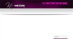 Desktop Screenshot of kateshairstudio.net